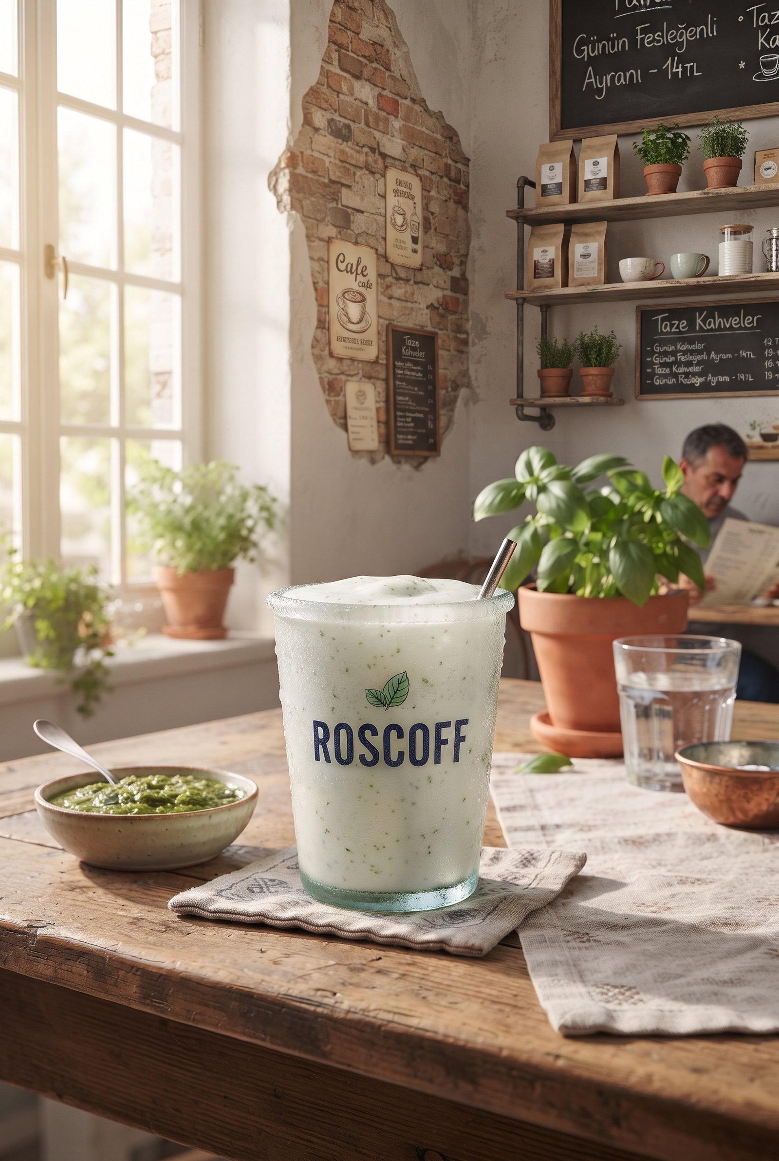 Fesleğenli Ayran