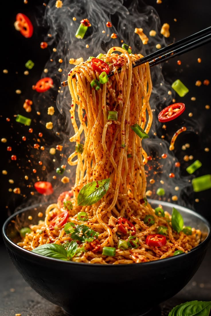 Sebzeli Noodle