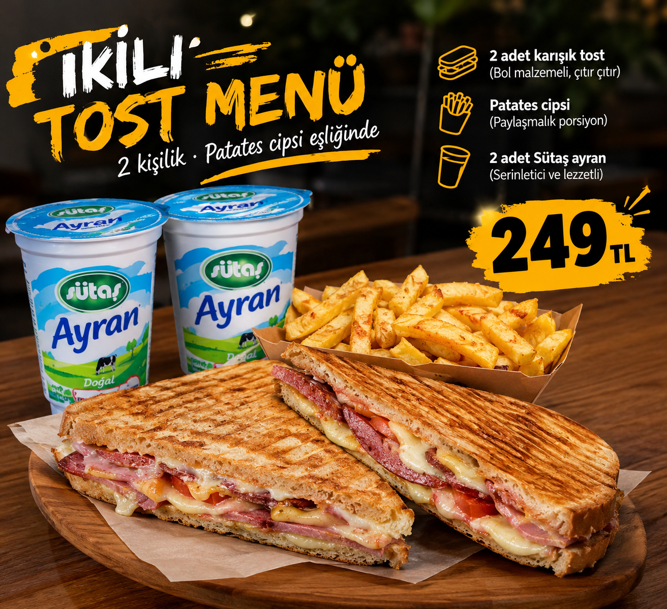 Tost Menu No.1
